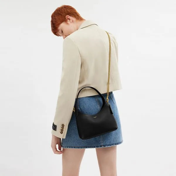 Bolsa Brooklyn Shoulder 23 Coach - Preto