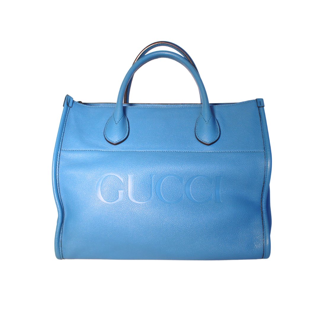 Gucci トートバッグ blue Bolsa Gucci Tote Azul