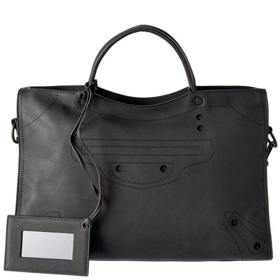 Bolsa Balenciaga Blackout City Cinza