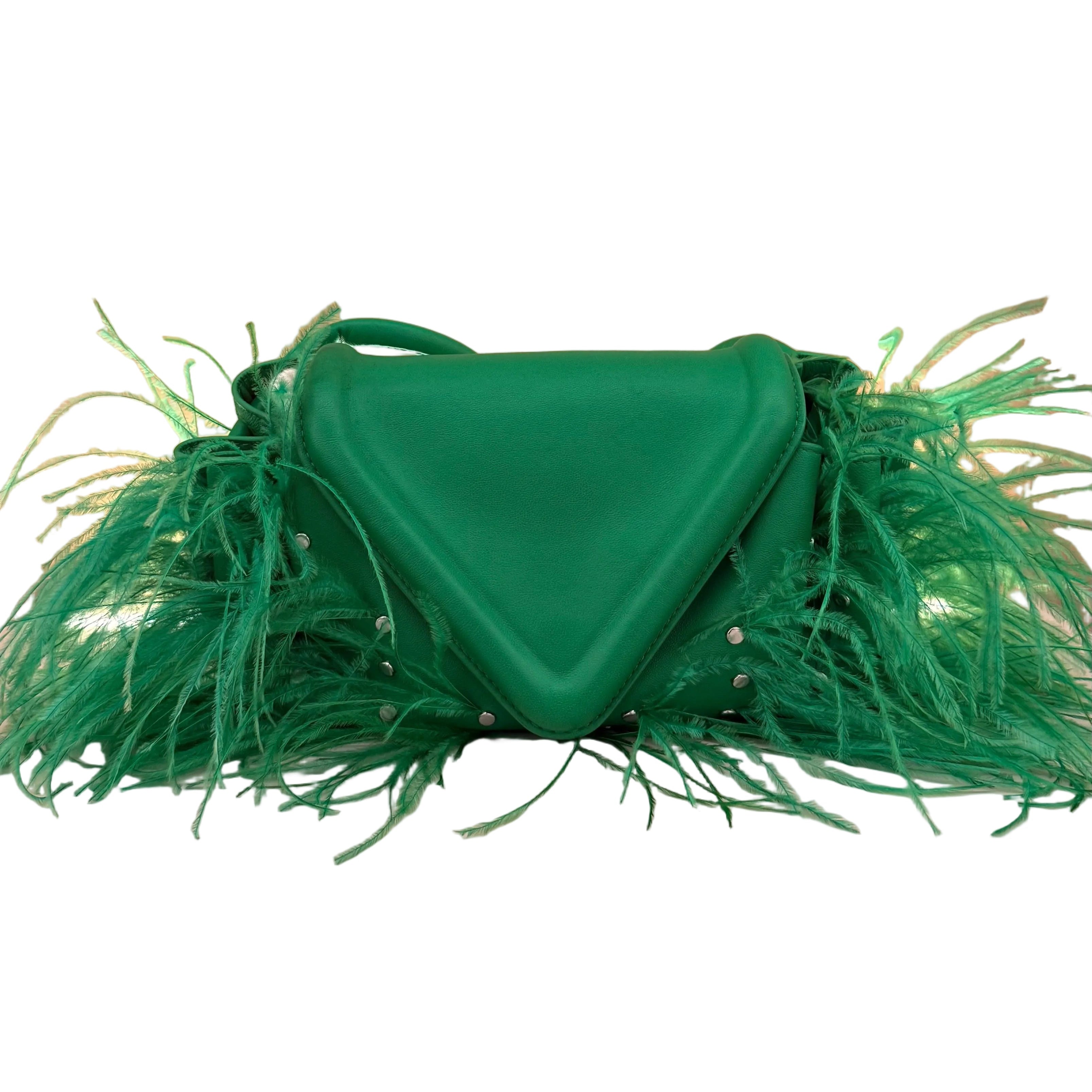 Bottega Veneta Triangle Pluma