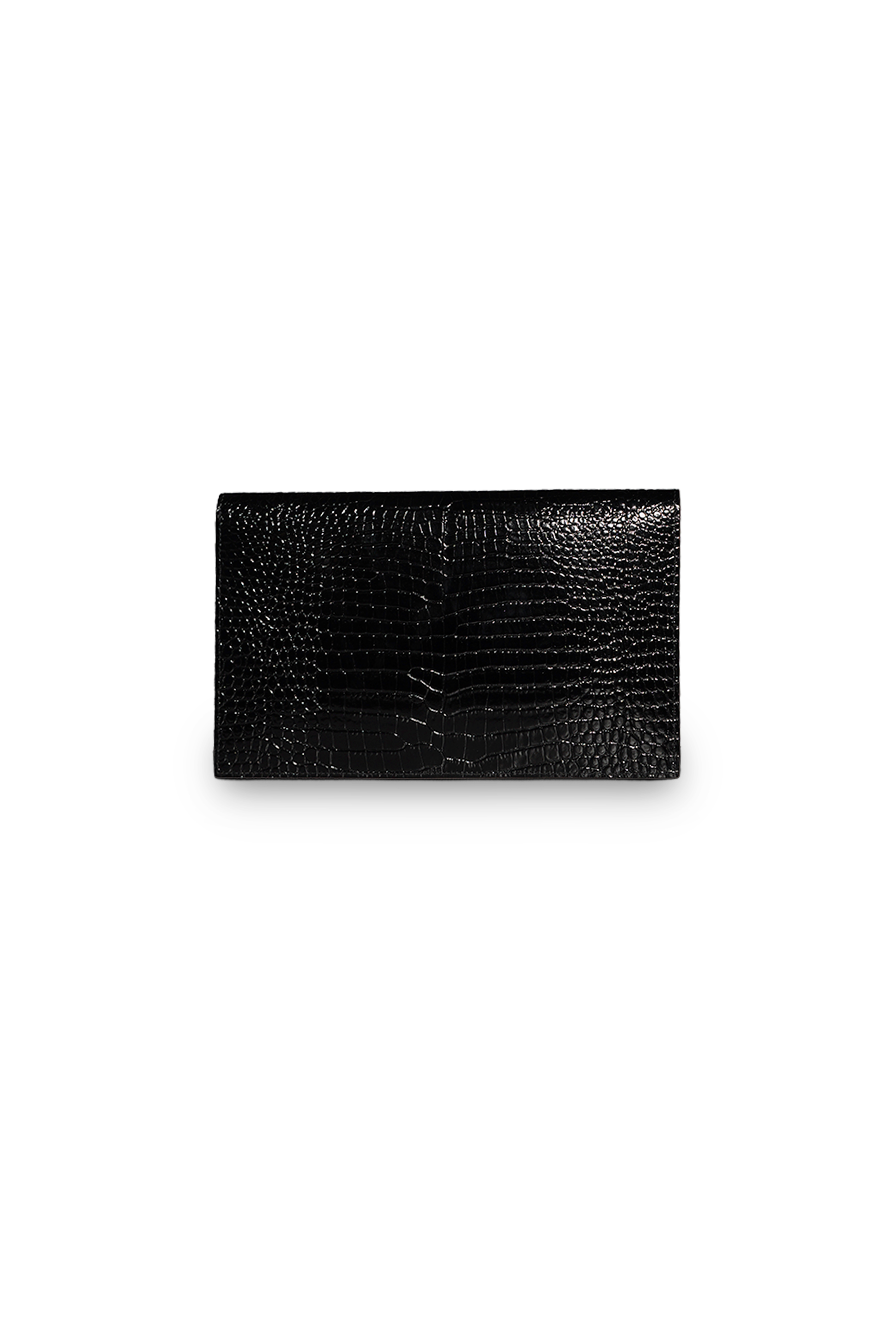 Clutch YSL preta croco