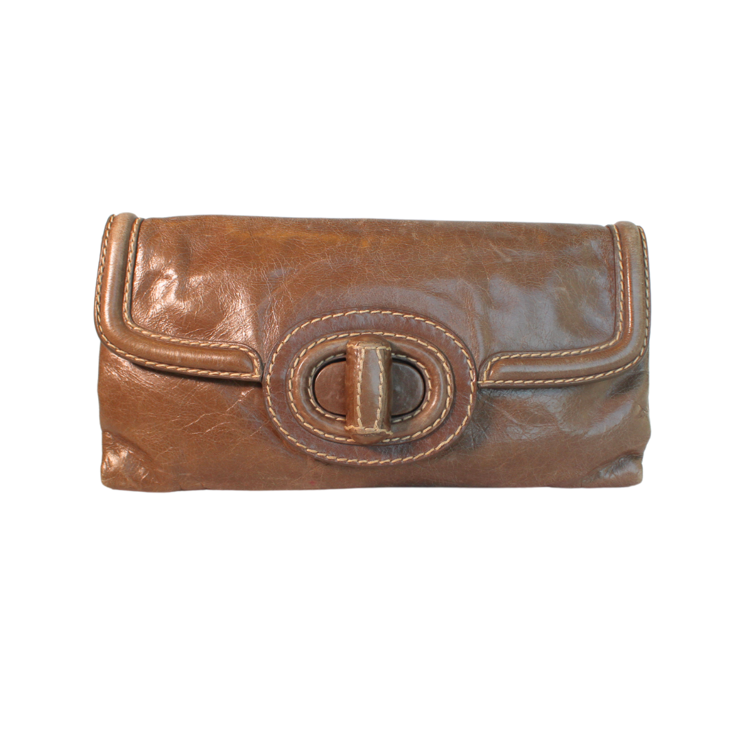 Clutch Prada Verde Oliva
