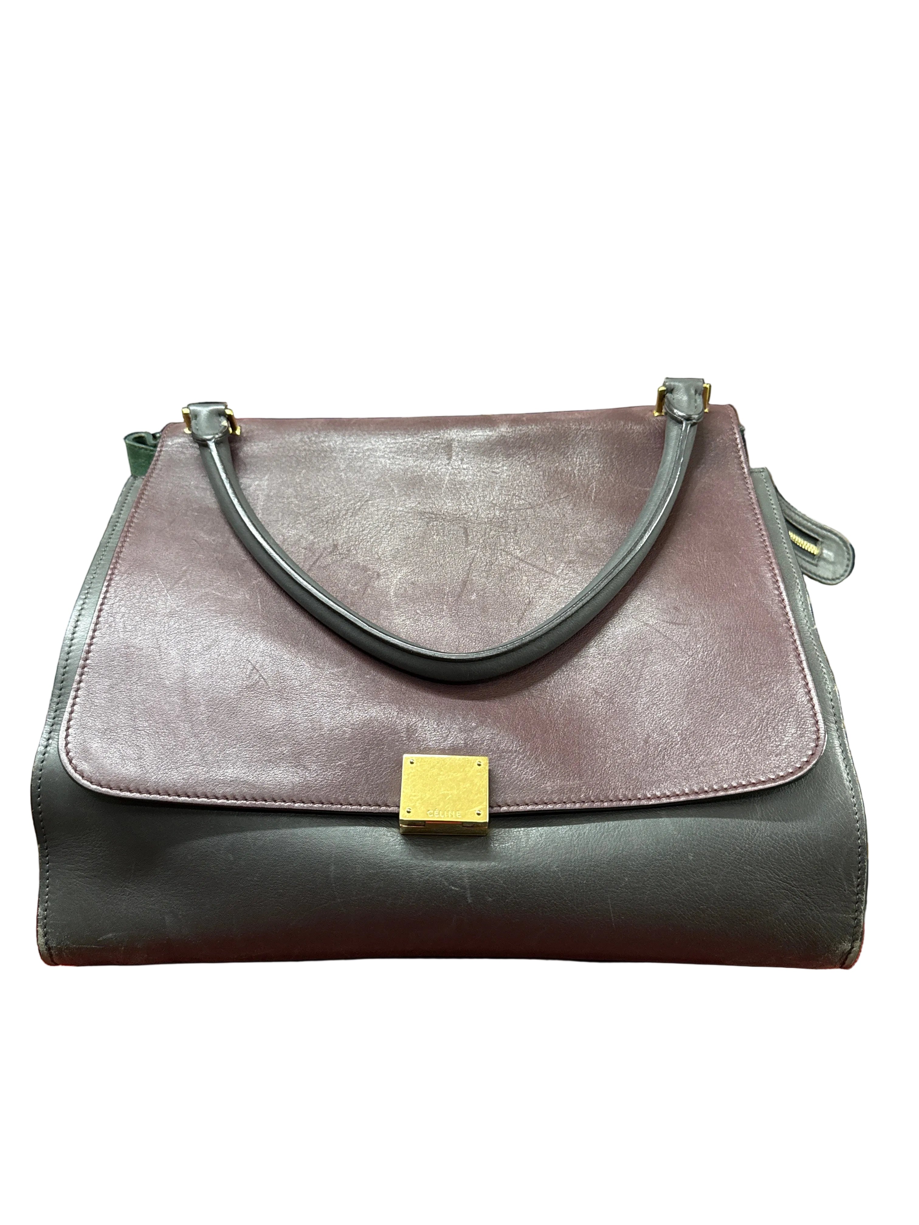 Celine Trapezio Tricolor