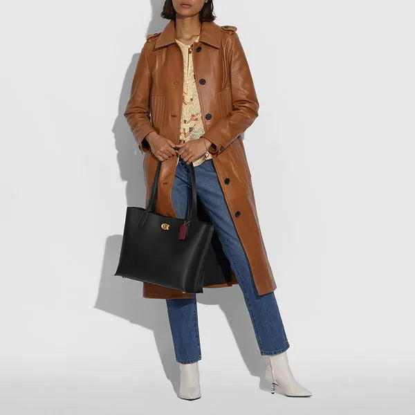 Bolsa Willow Tote Coach - Preto