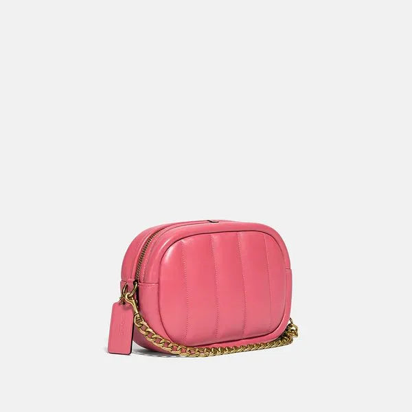 Bolsa Camera Bag Quilties Coach - Rosa