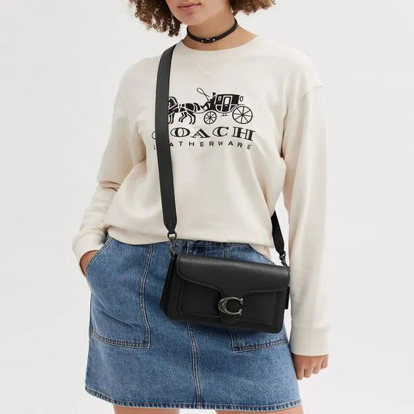 Bolsa Tabby Shoulder 26 Coach - Preto