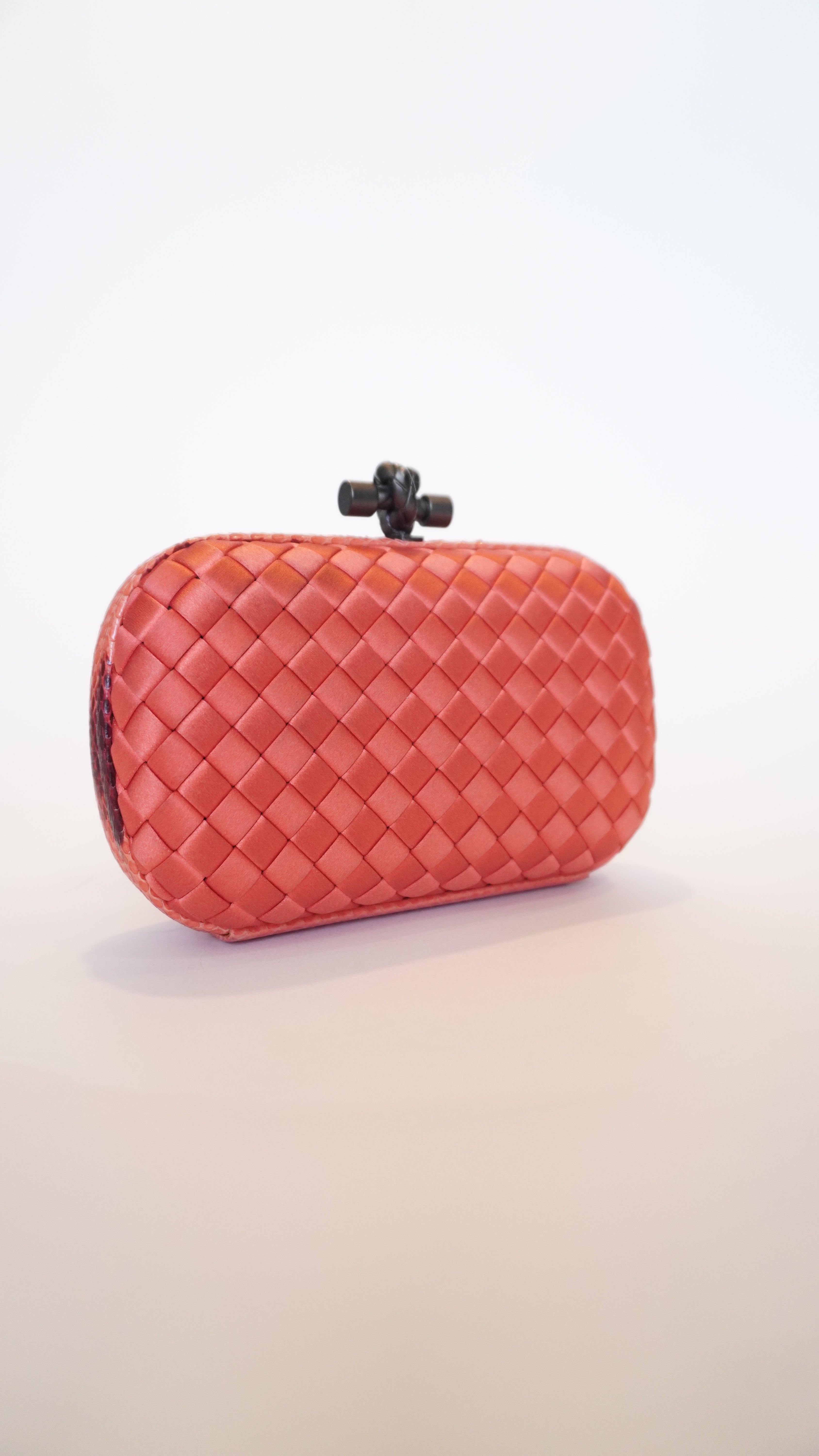 Clutch Bottega Veneta laranja P