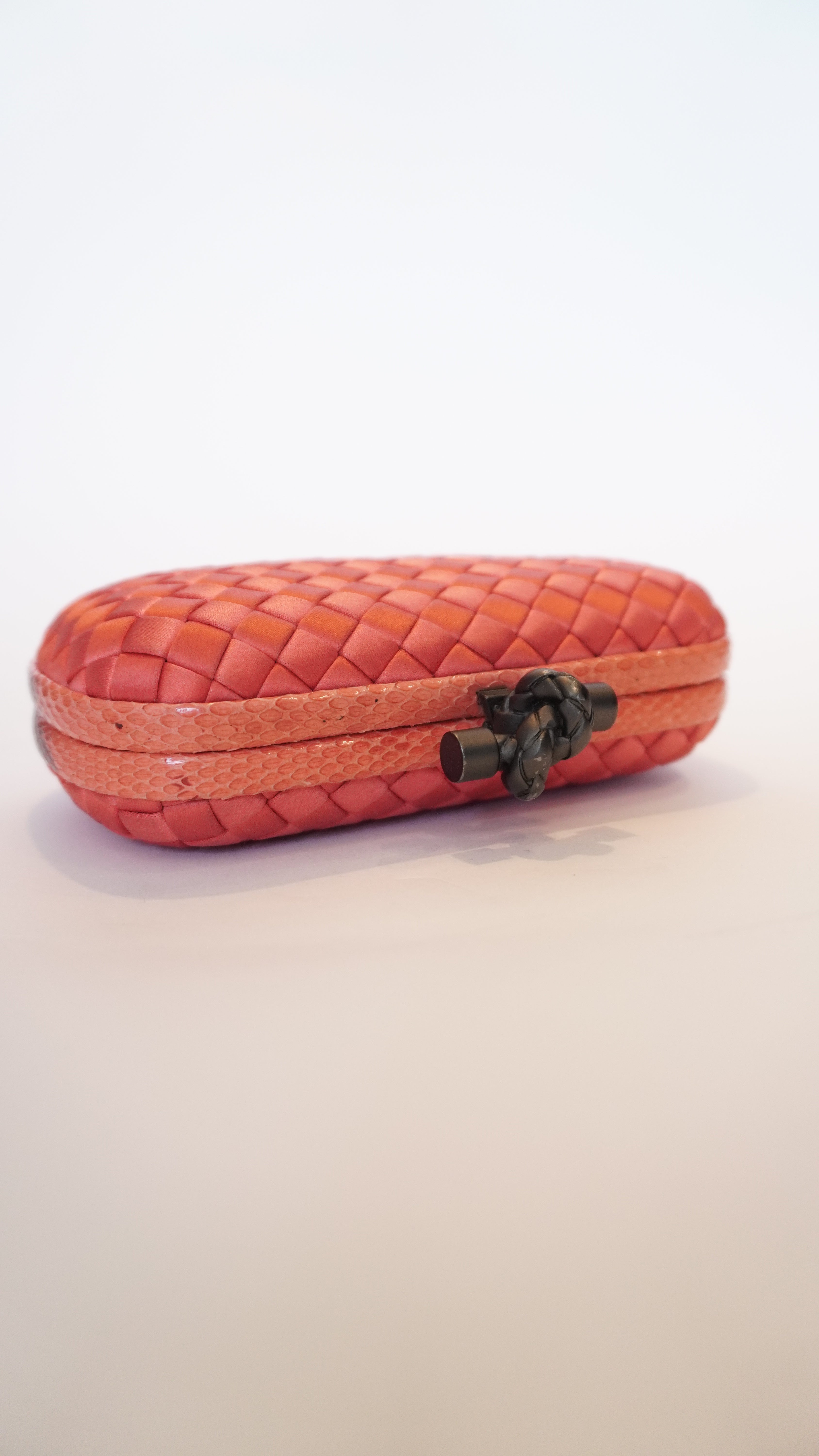 Clutch Bottega Veneta laranja P
