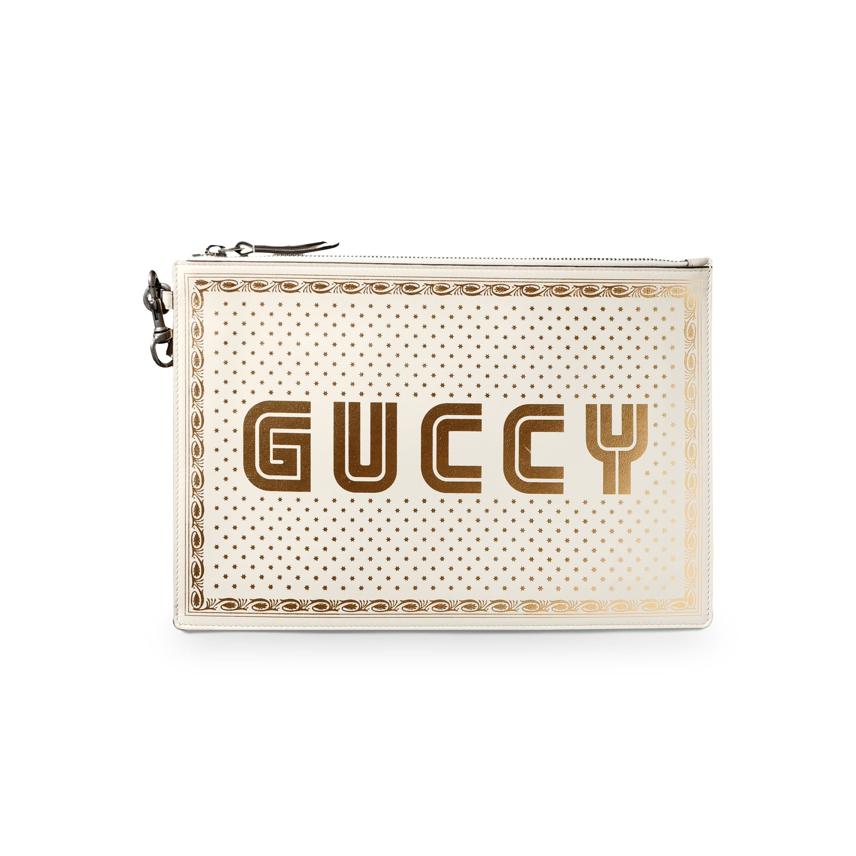 Clutch Gucci Guccy off white