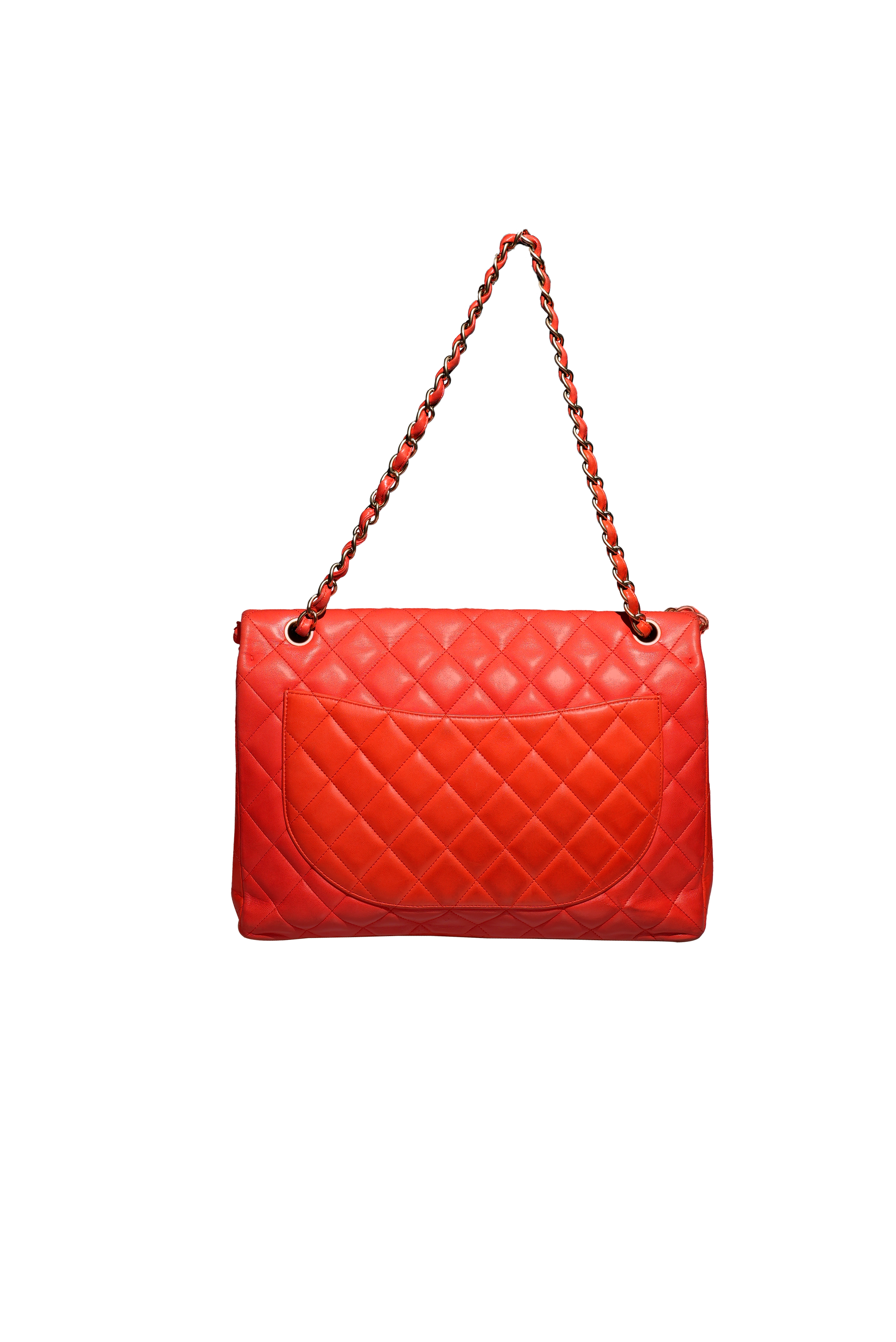 Bolsa Chanel classica coral