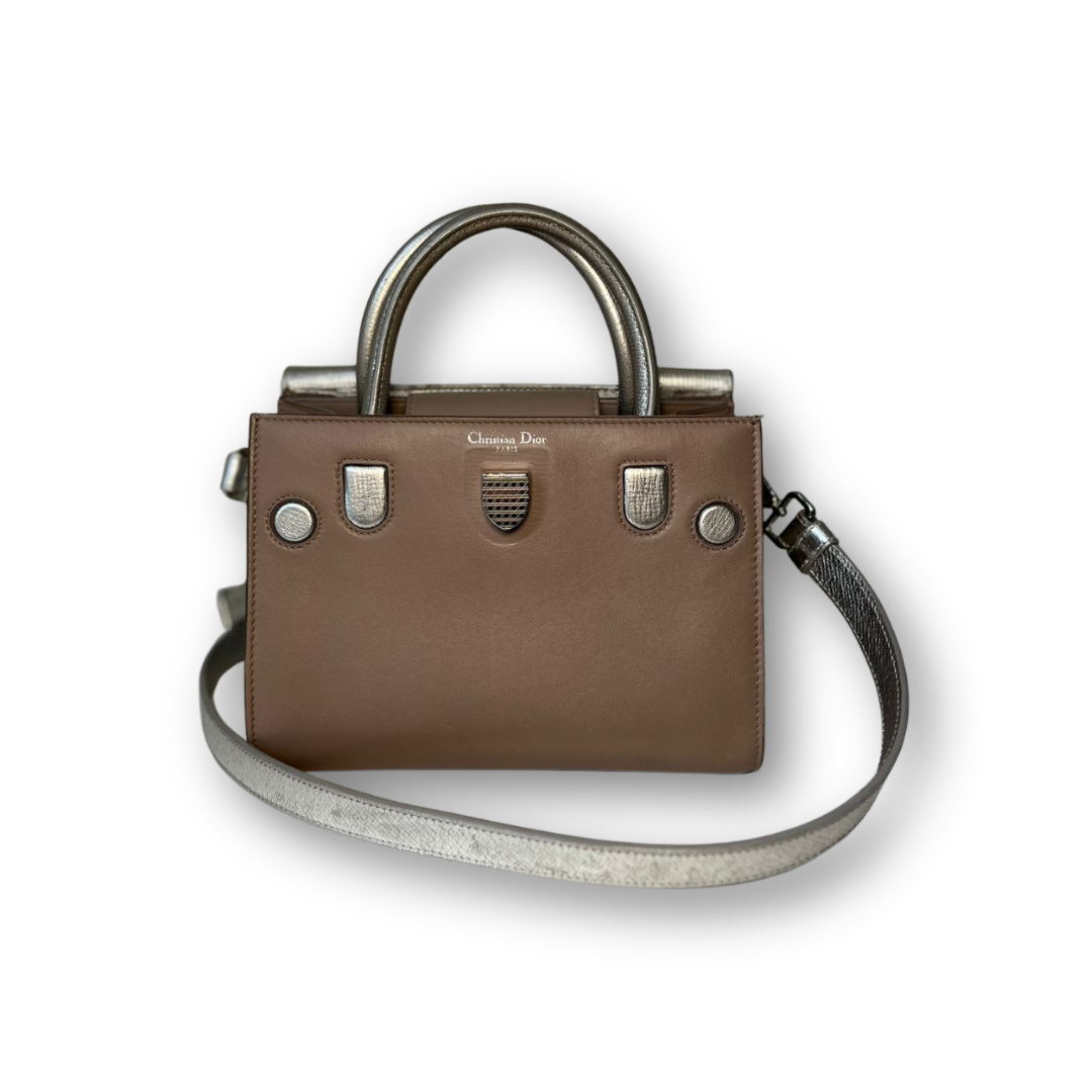 Bolsa Dior Diorama Cinza