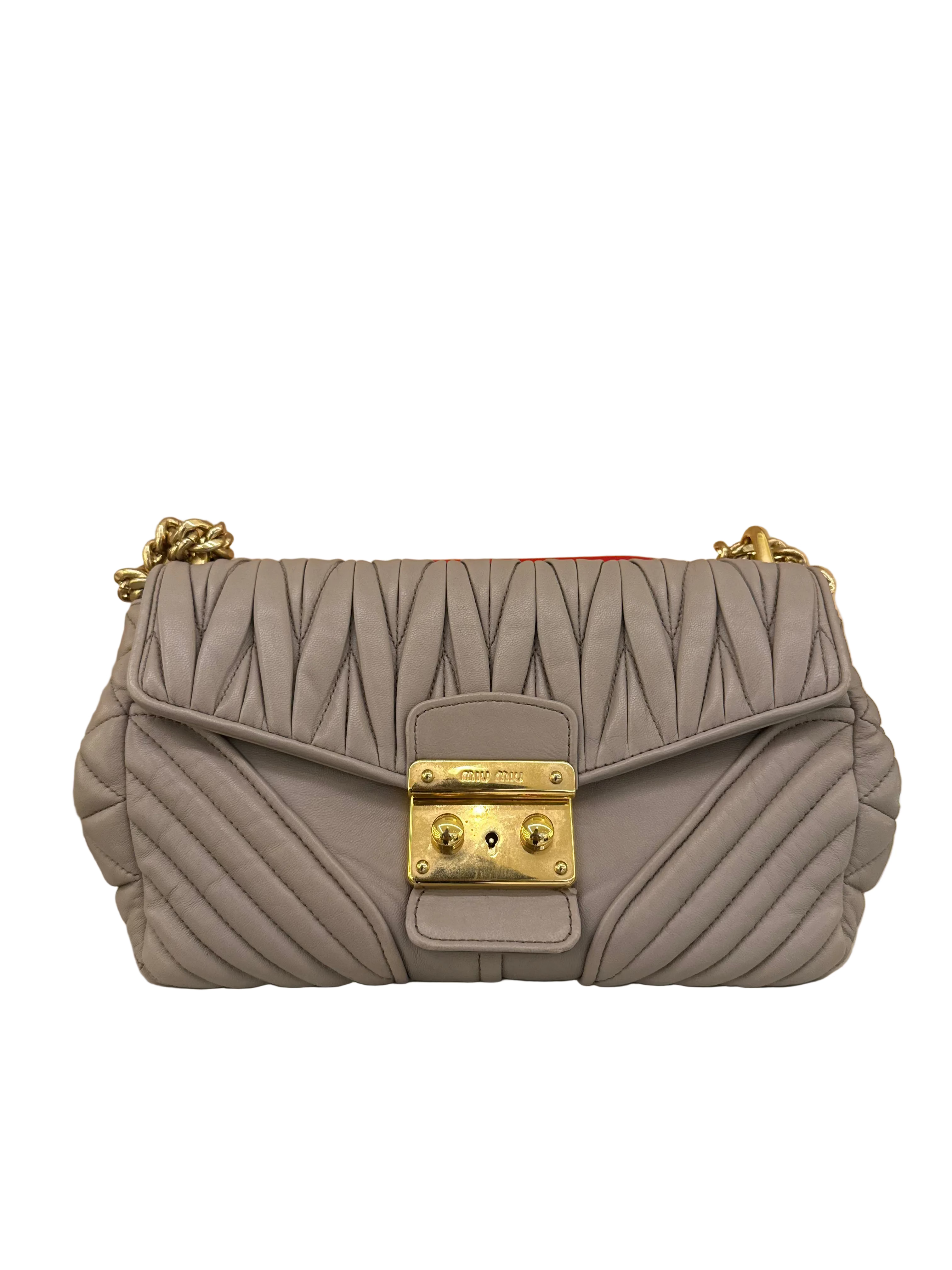 Miu Miu Leather Matalasse