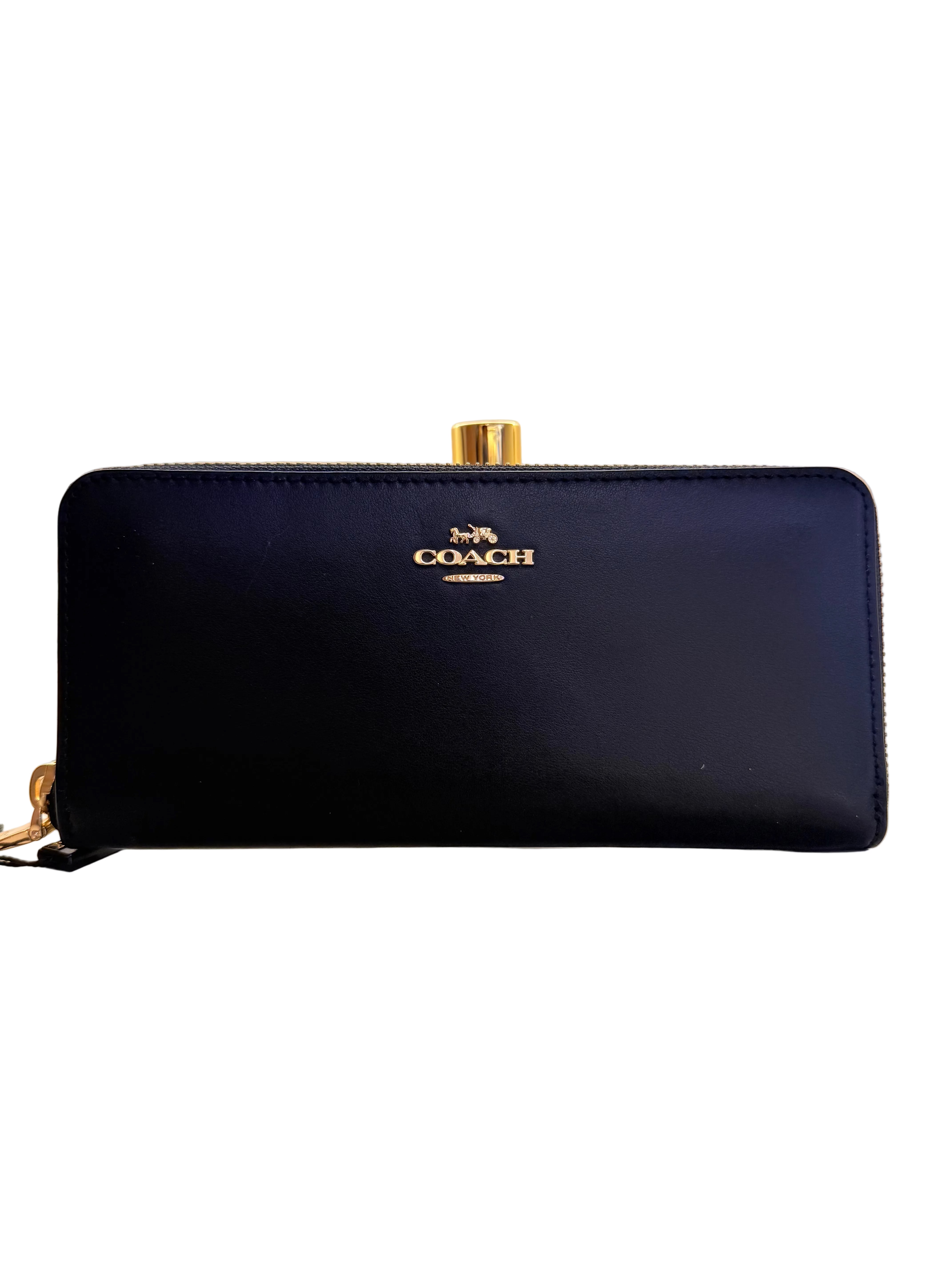 Coach slim accordion zip