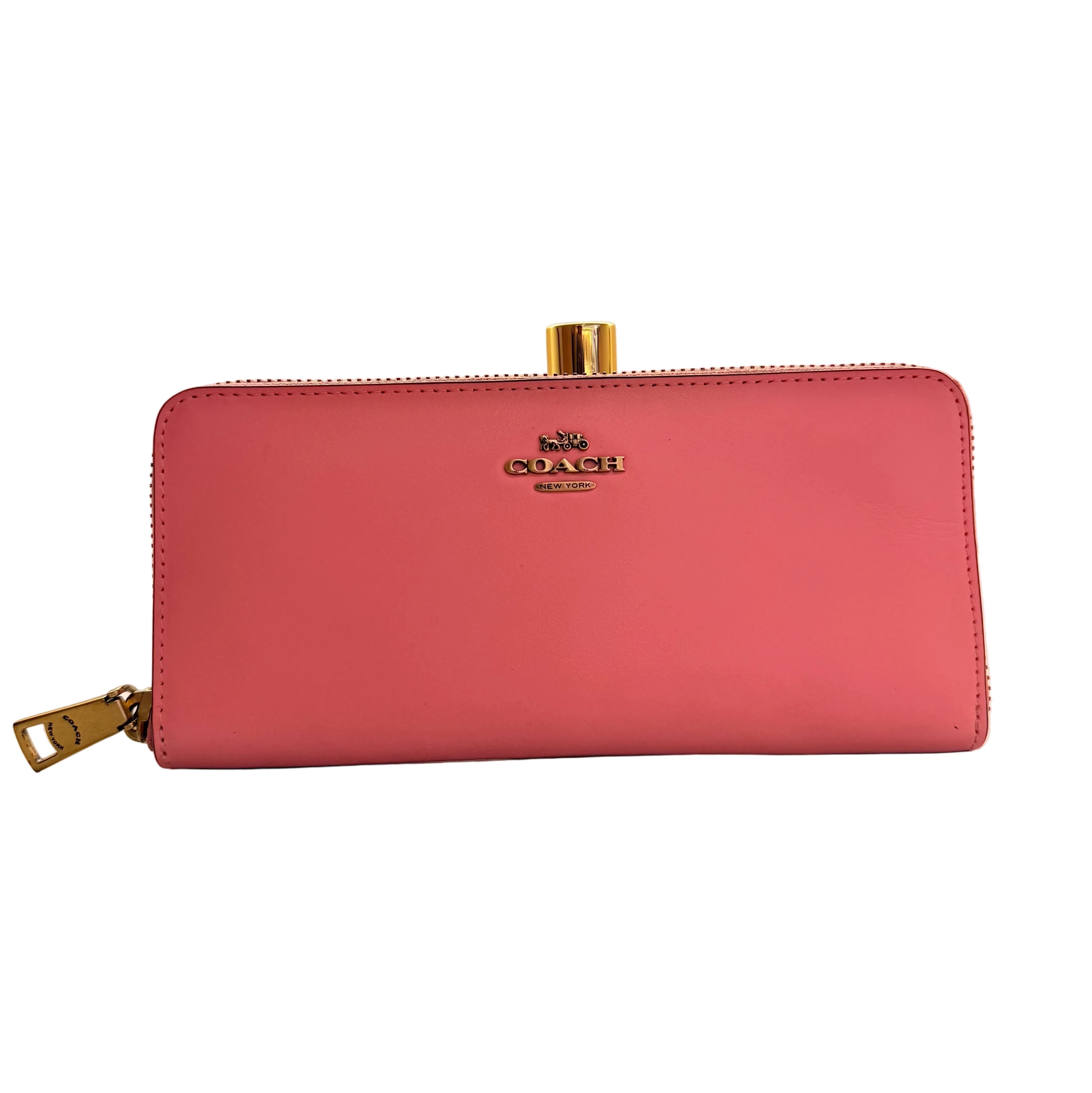 Coach slim accordion zip