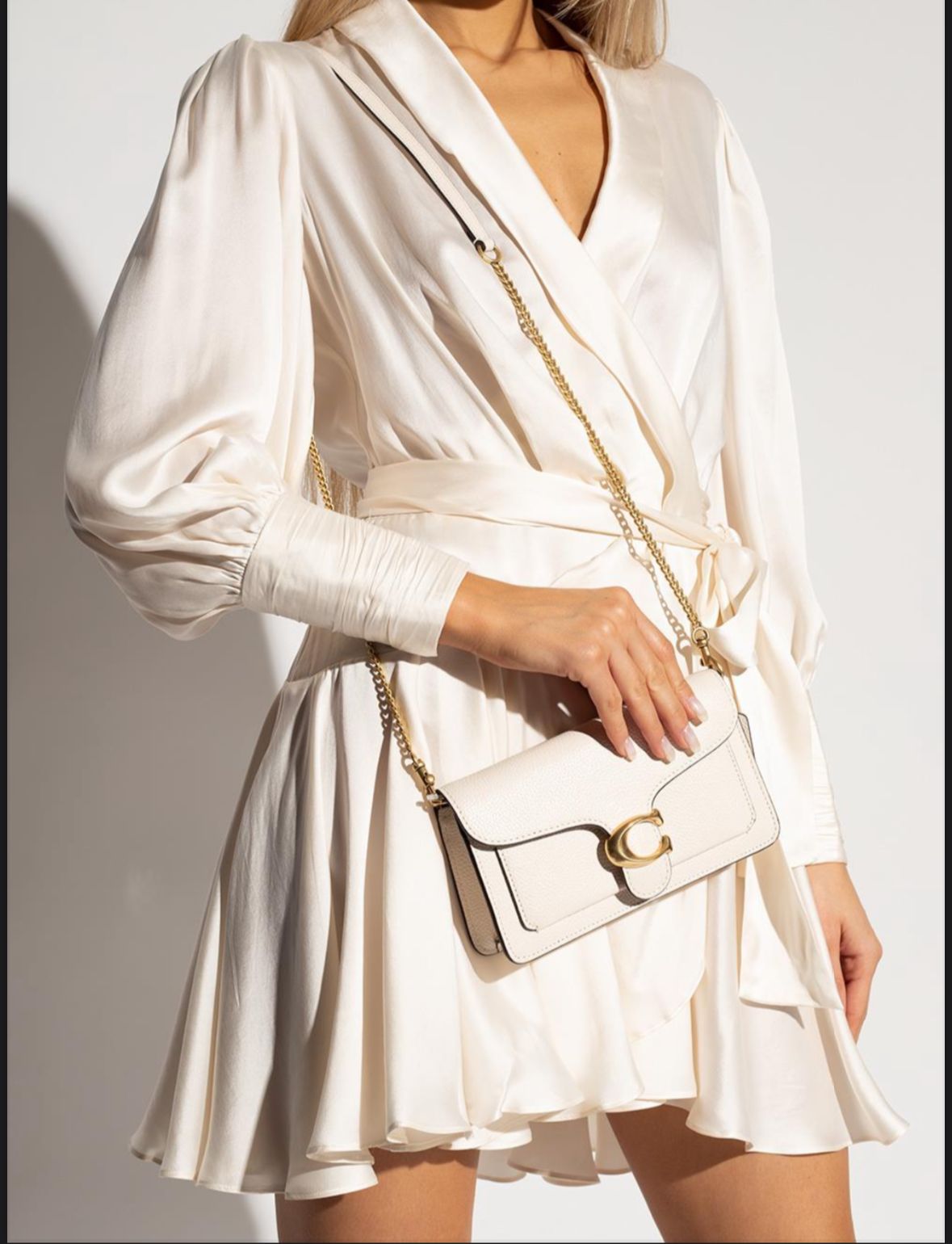 Bolsa Tabby Chain Coach - Off