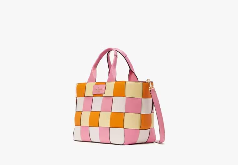 Bolsa Kate Spade Basket Woven candy color