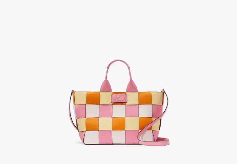 Bolsa Kate Spade Basket Woven candy color