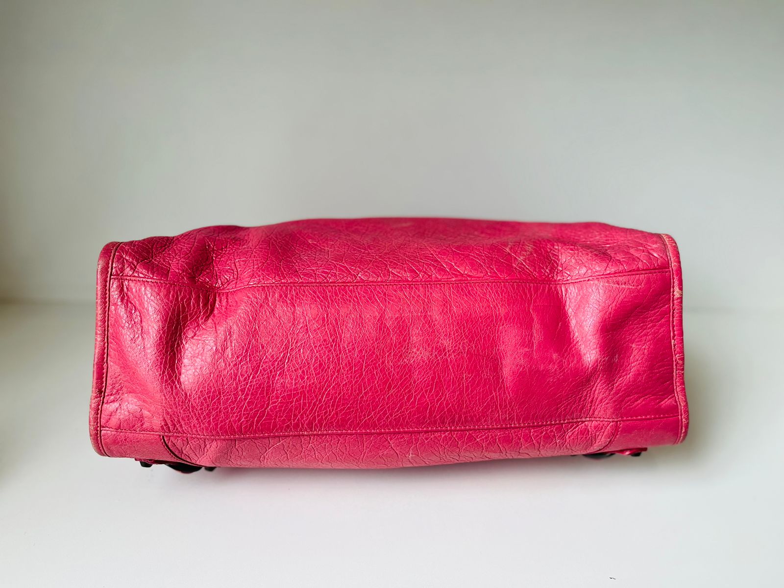 Bolsa Balenciaga Motorcycle Rosa