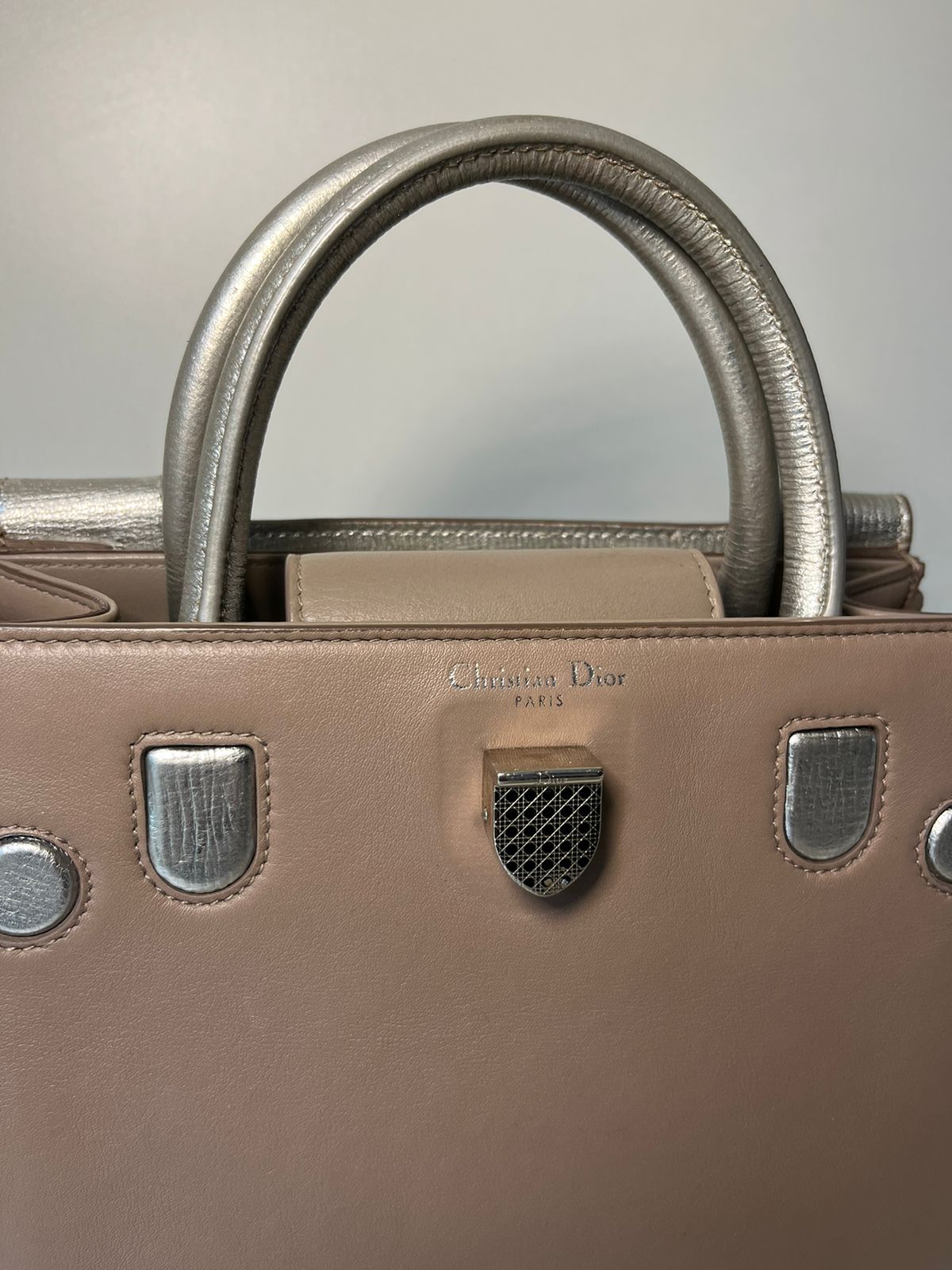 Bolsa Dior Diorama Cinza