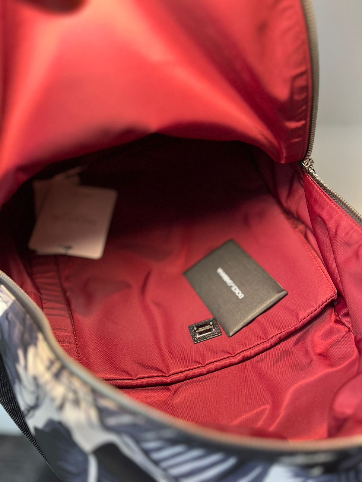 Mochila Dolce & Gabanna estampada nova