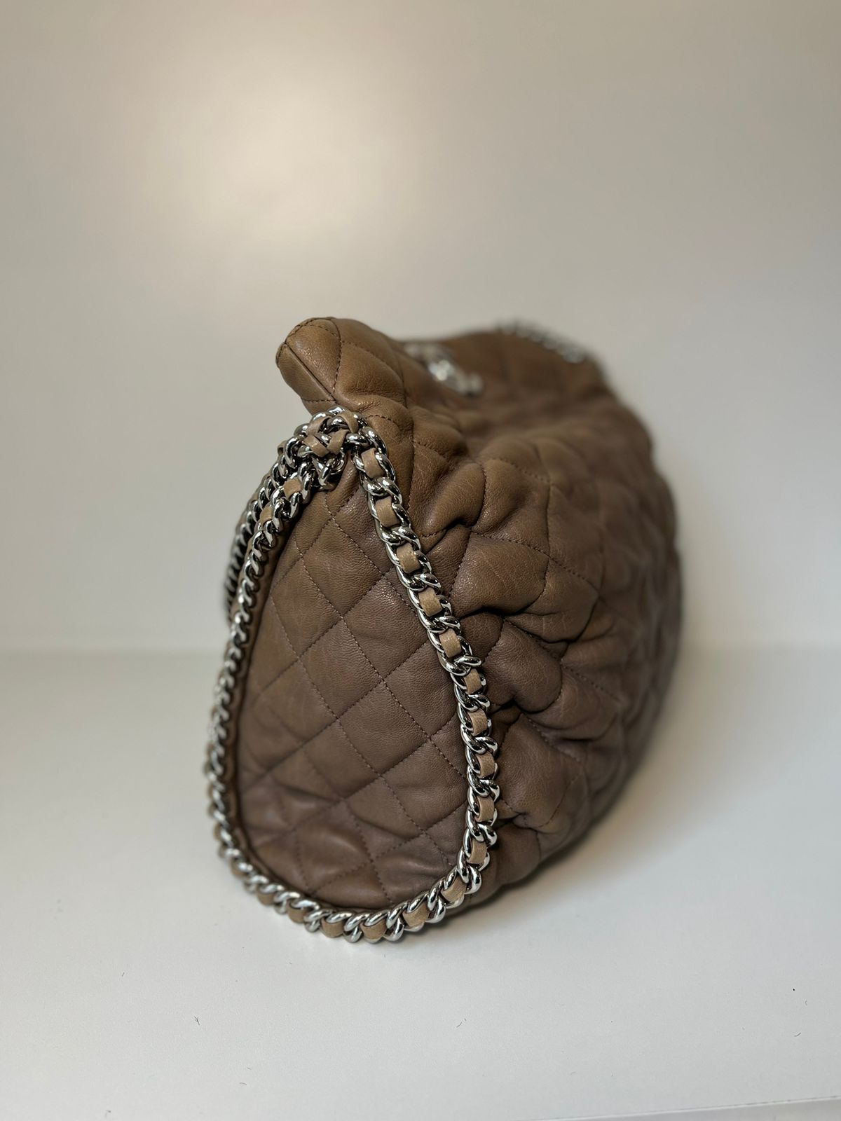 Bolsa Chanel Marrom vintage