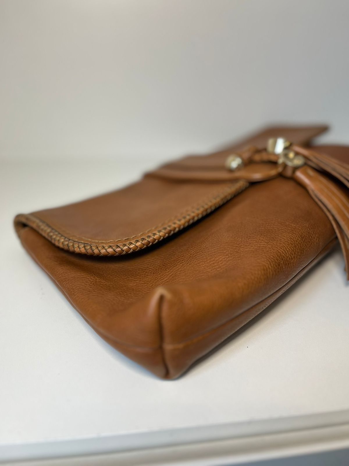 Clutch Gucci Caramelo Maxi