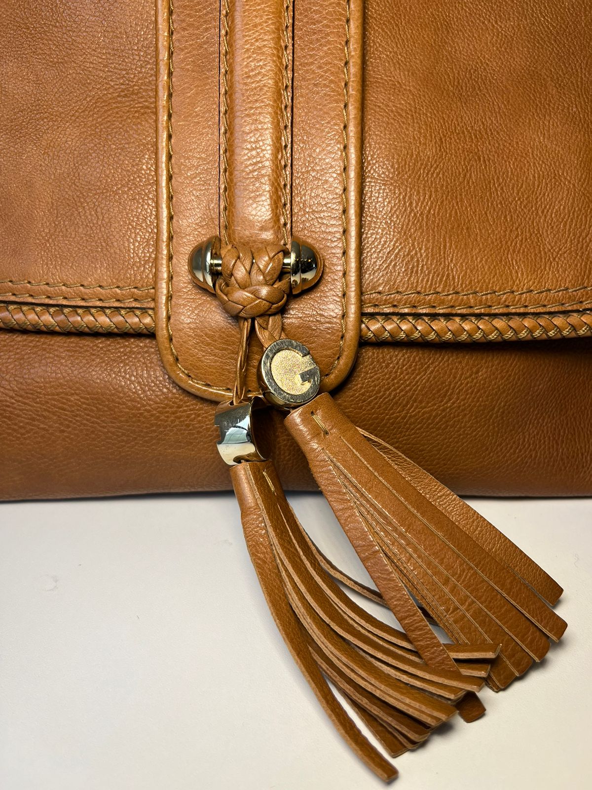 Clutch Gucci Caramelo Maxi
