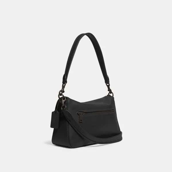 Bolsa Soft Tabby Coach - Preto