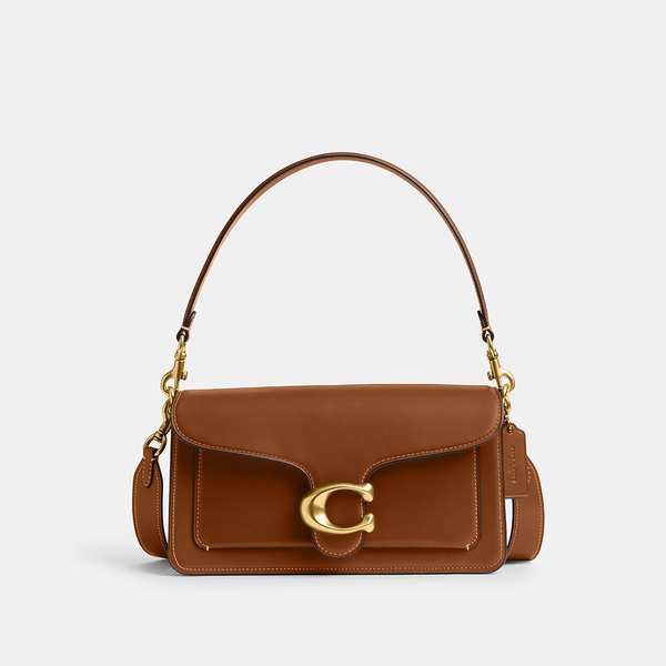 Bolsa Tabby Shoulder 26 Coach - Caramelo
