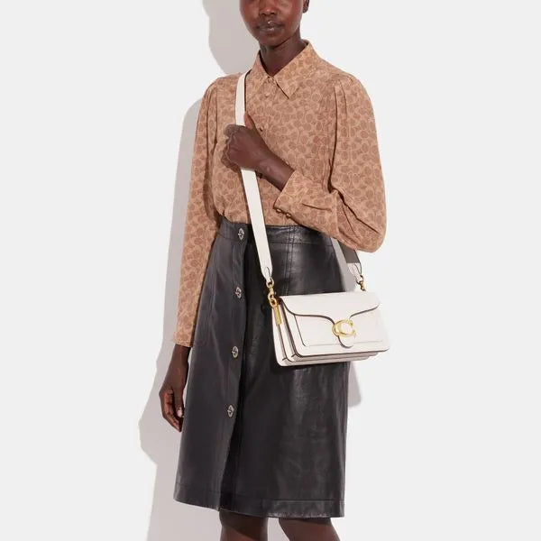 Bolsa Tabby Shoulder 26 Coach - Off White