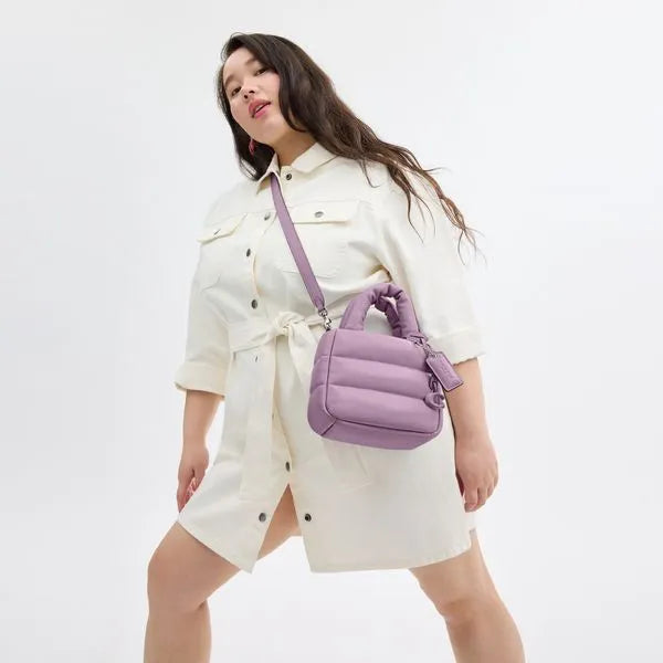 Bolsa Mini Pillow Tote Coach - Lavanda