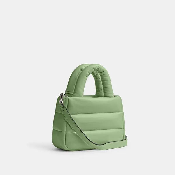 Bolsa Mini Pillow Tote Coach - Verde