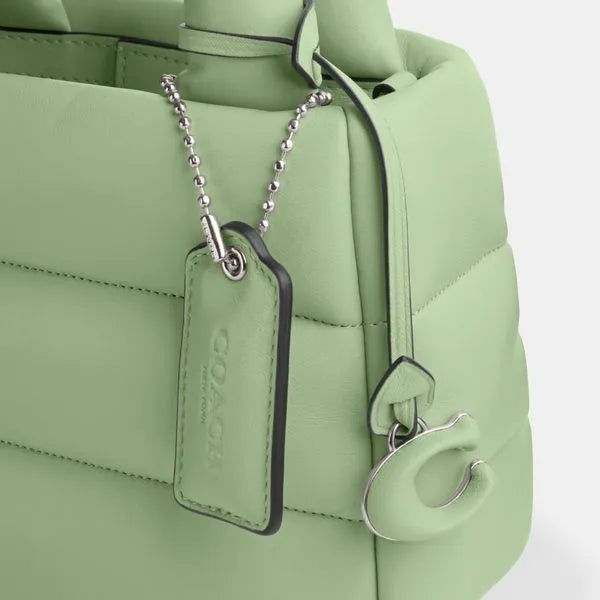 Bolsa Mini Pillow Tote Coach - Verde