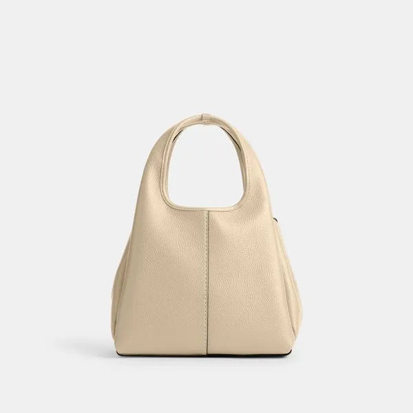 Bolsa Lana Shoulder 23 Coach - Off White