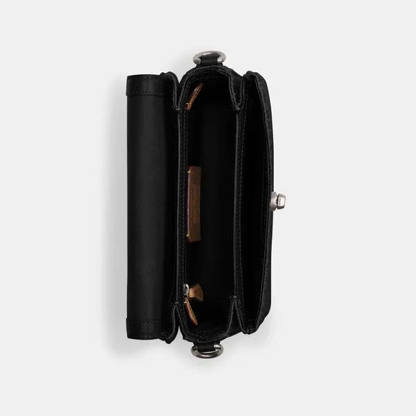 Bolsa Cassie Crossbody 19 Denim Coach - Preto