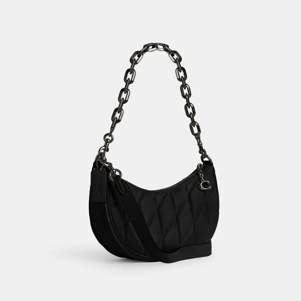 Bolsa Mira Shoulder With Pillow Quilting Coach - Preto