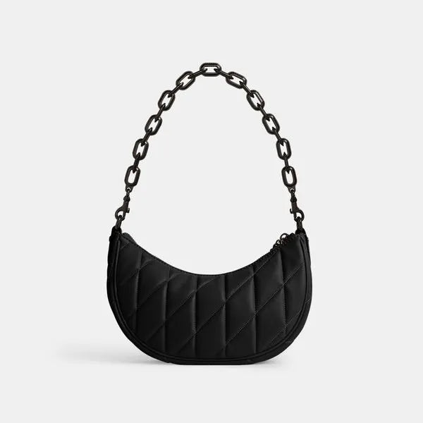 Bolsa Mira Shoulder With Pillow Quilting Coach - Preto