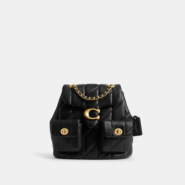 Mochila Tabby Quilting Coach - Preto