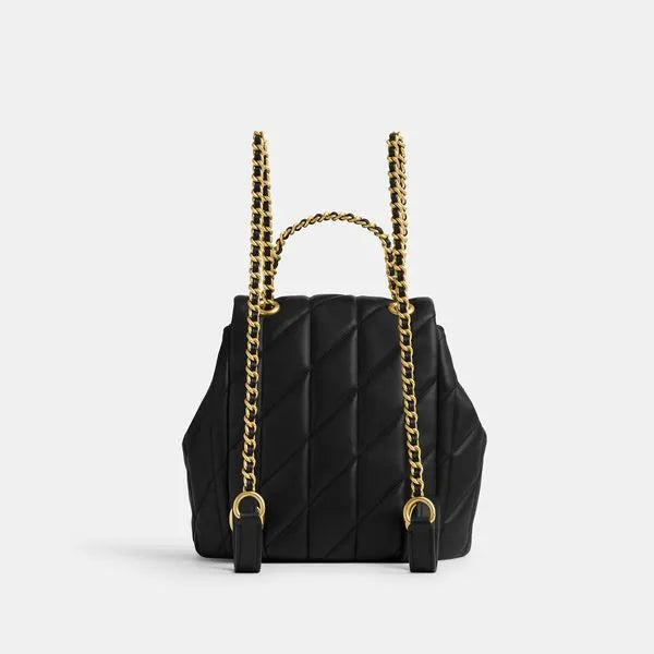 Mochila Tabby Quilting Coach - Preto