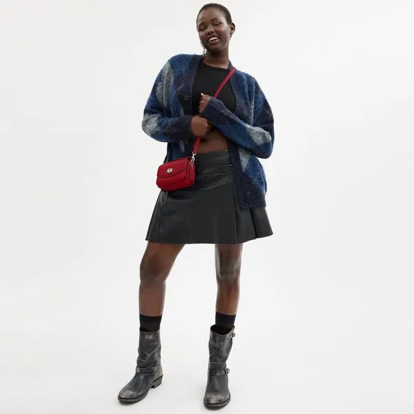 Bolsa Cassie Crossbody 17 Coach Vermelho