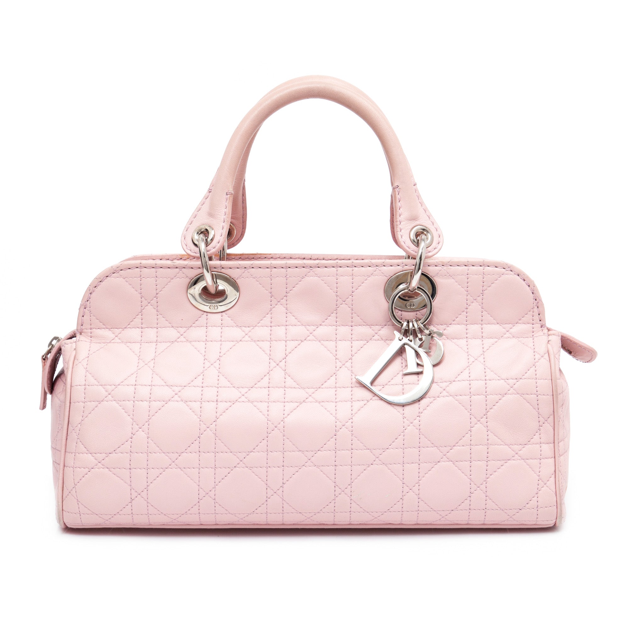 Bolsa Lady Dior rosa