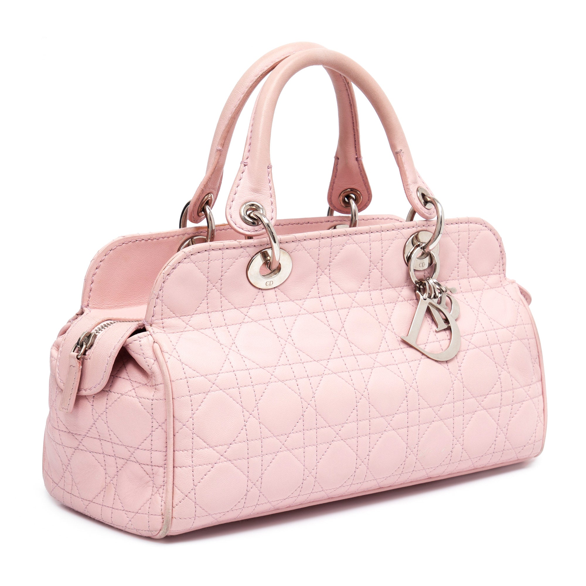 Bolsa Lady Dior rosa