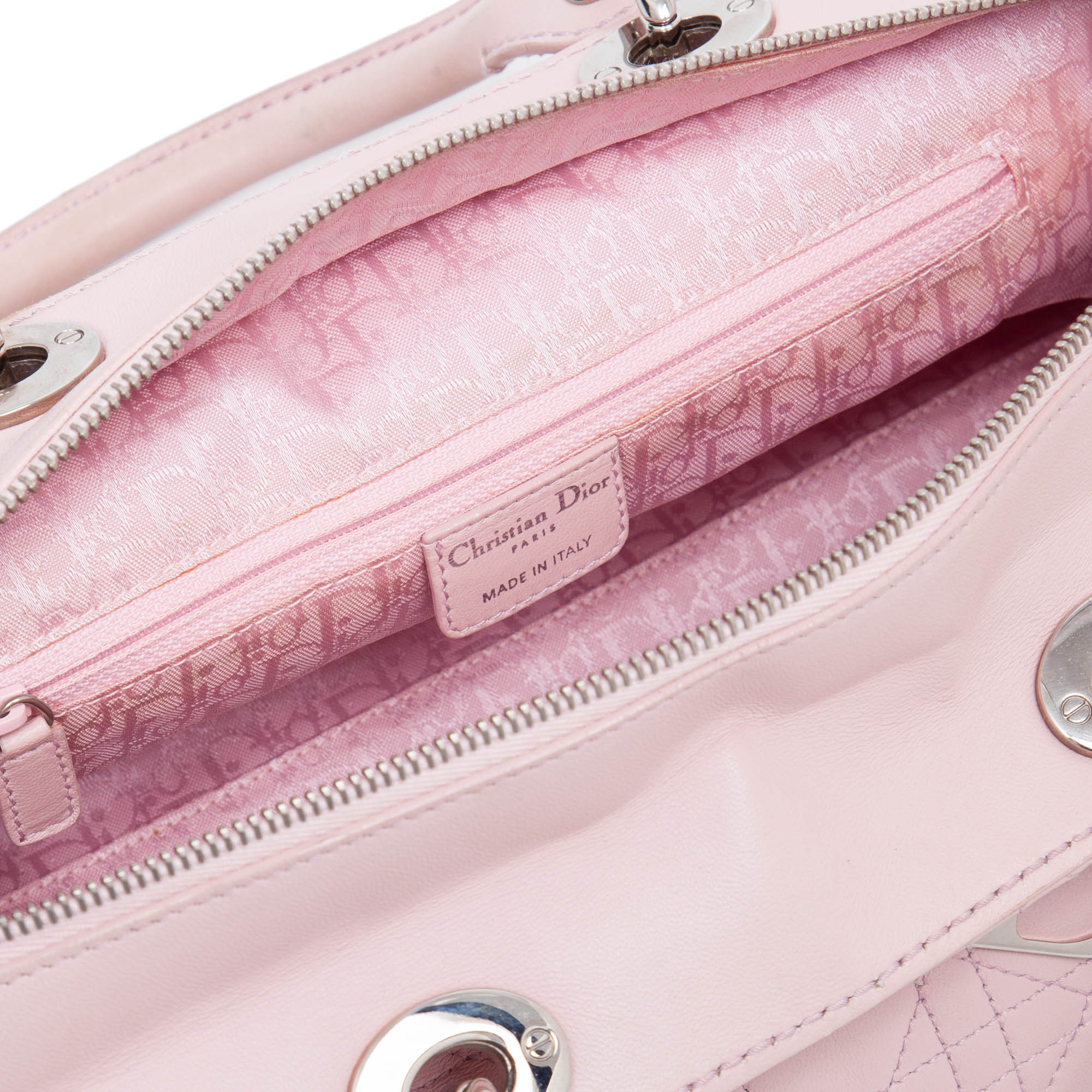 Bolsa Lady Dior rosa