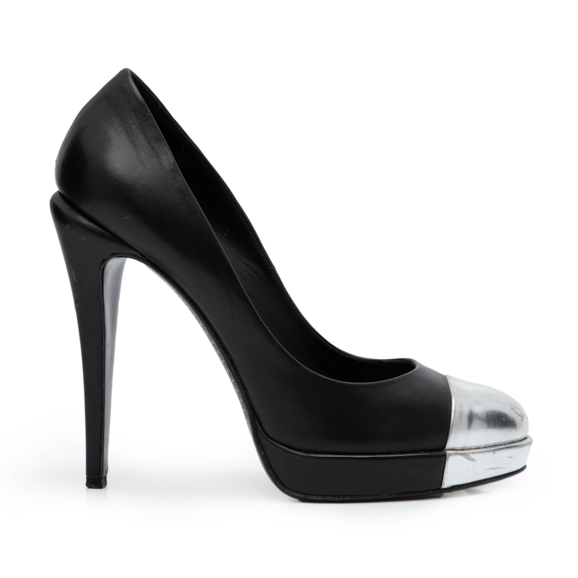 Salto Chanel Preto Tam 38