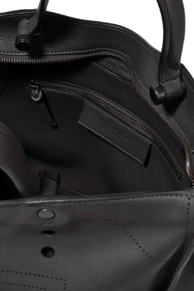 Bolsa Balenciaga Blackout City Cinza