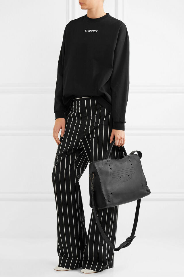 Bolsa Balenciaga Blackout City Cinza