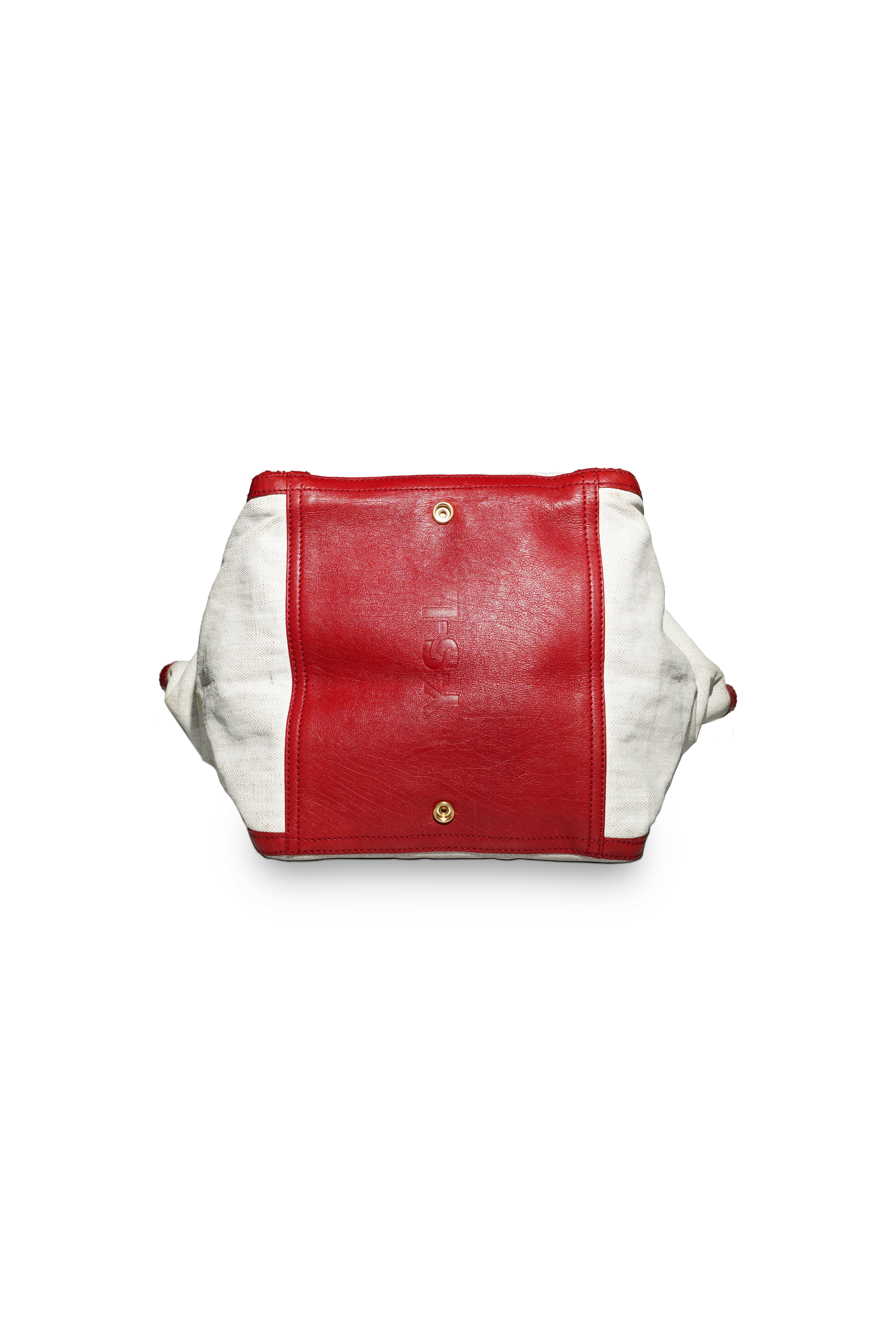 Bolsa YSL Downtown friso red