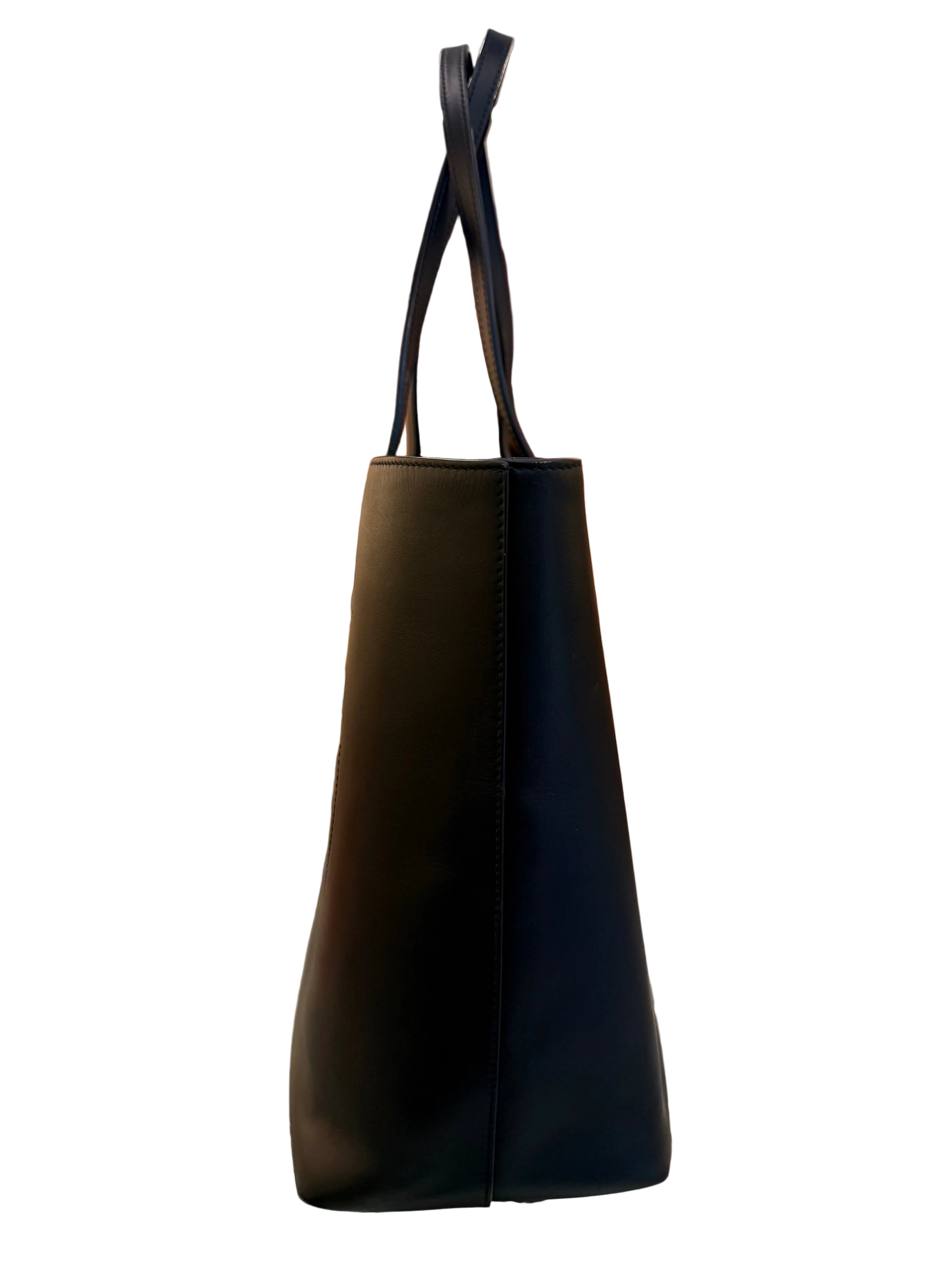 D&G Logo Calfskin Tote Bag