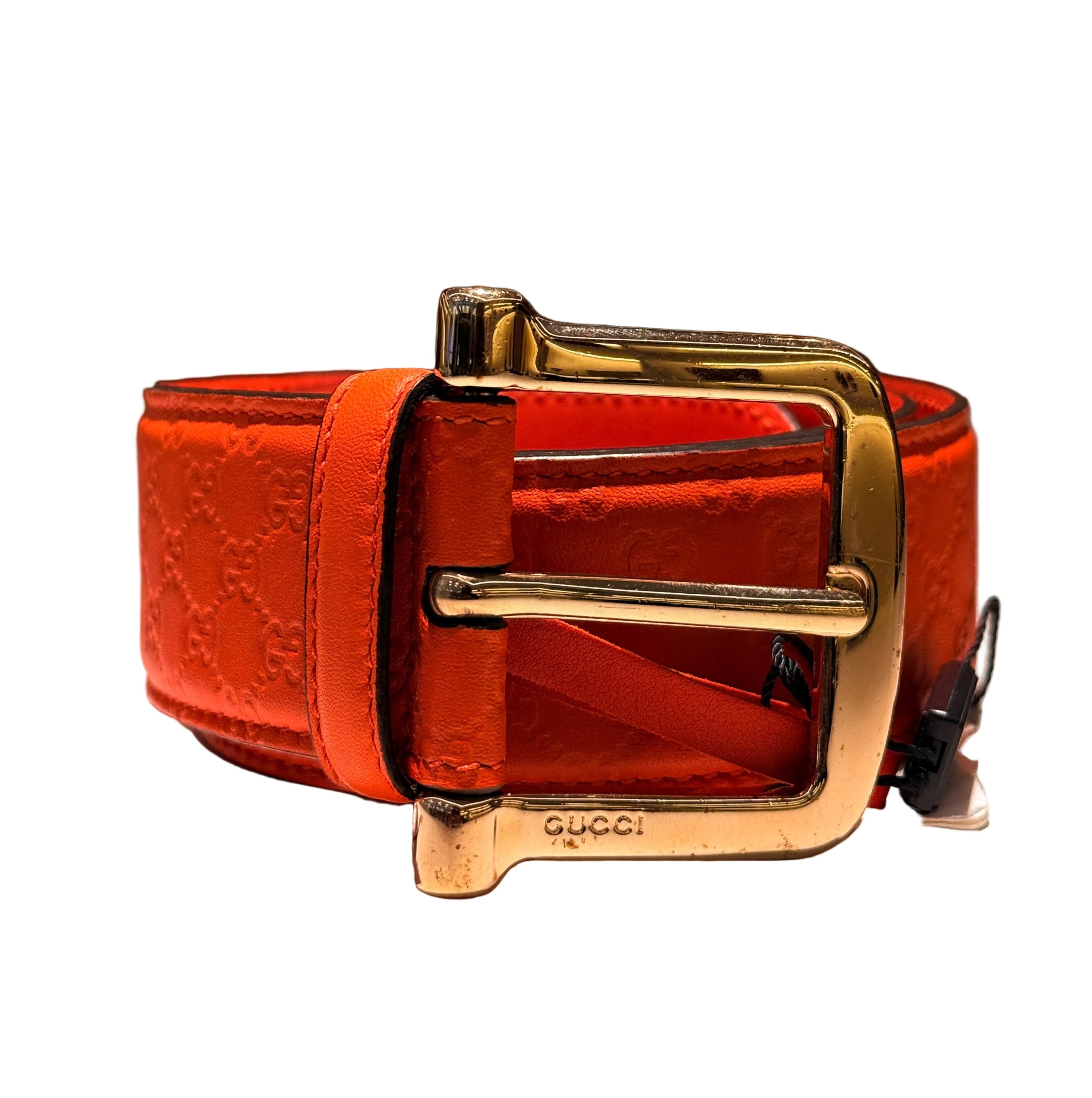 Gucci Microguccissima Leather Belt