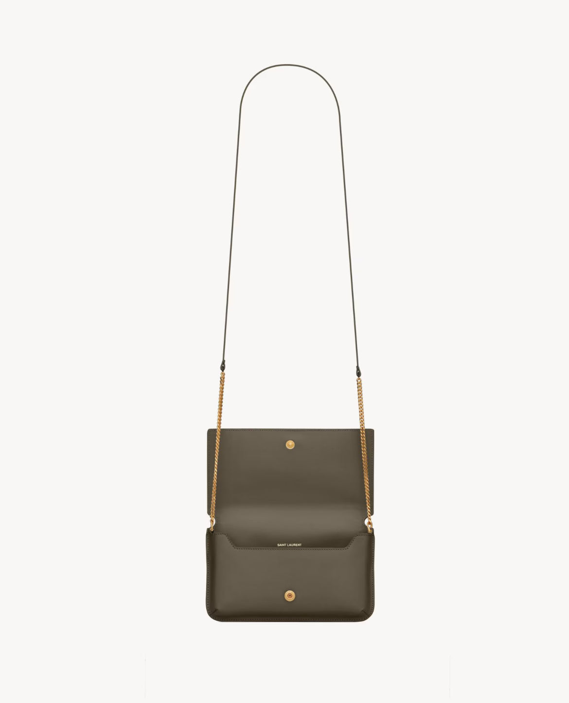 BOLSA CASSANDRE EM COURO LISO